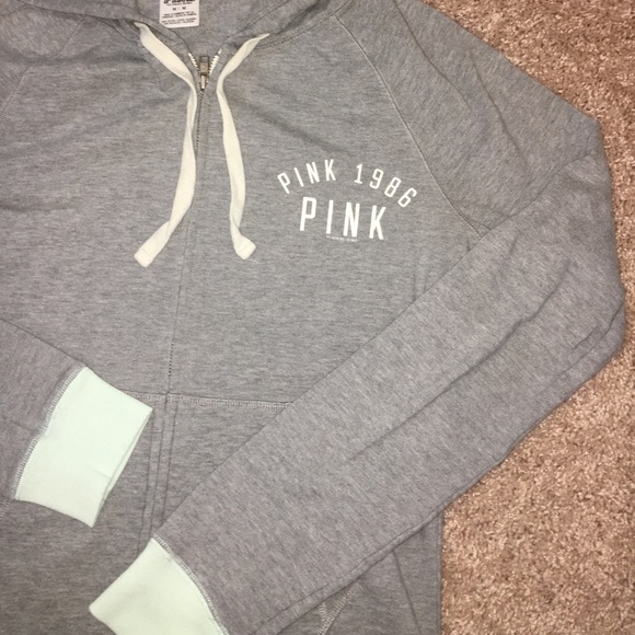 Victoria Secret Pink Zip Up Size M - Picture 3 of 4