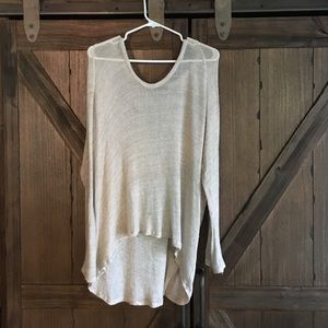 Oatmeal knit sweater from brandy Melville!!!