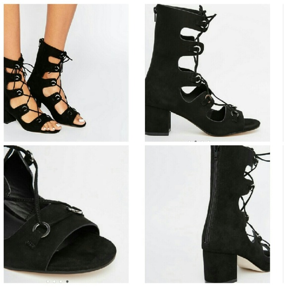 Closing TODAY♦ASOS laceup Sandals - Picture 3 of 4