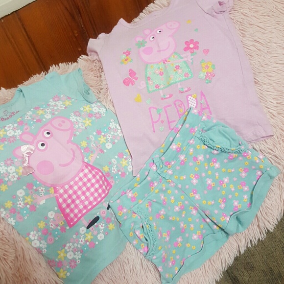PEPPA PIG 3 PIECE SET SIZE 4t