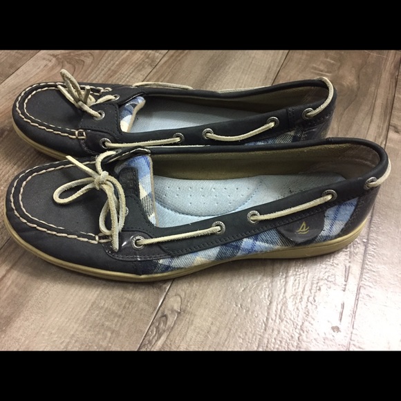 Sperry Blue Boat Shoes