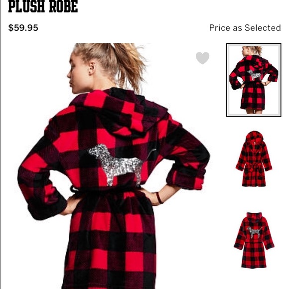PINK Victoria's Secret Accessories - VS pink bling robe