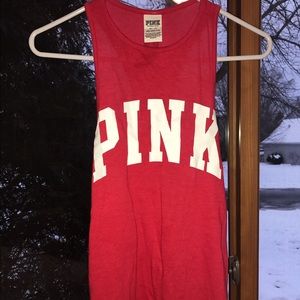 PINK Victoria's Secret Stripe Tank
