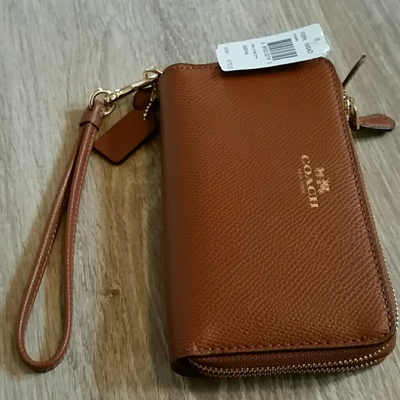 100% Authentic Coach Wristlet