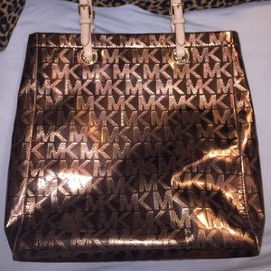 Michael Kors Jet Set Bronze Tote