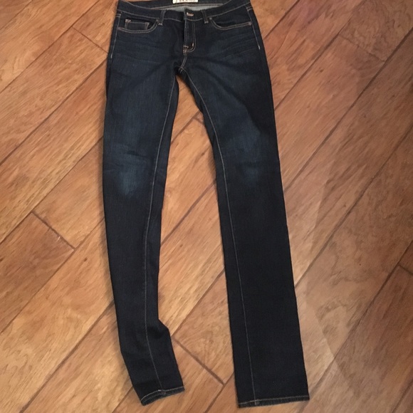 J Brand low rise pencil leg in ink - Picture 3 of 9