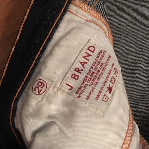 J Brand low rise pencil leg in ink - Picture 4 of 9