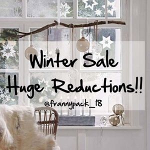 Winter sale! Lots of markdowns! Make offers!