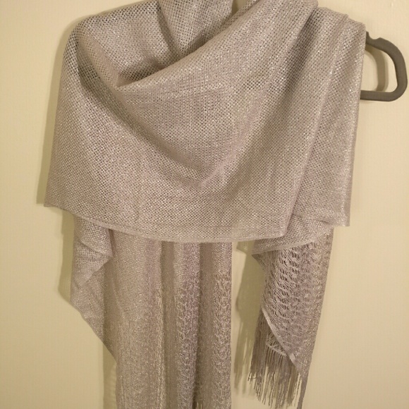 Silver shawl