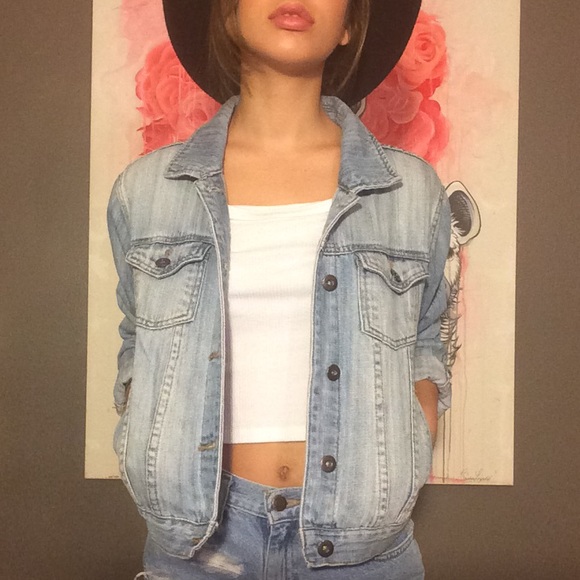 Studded Denim Jean Jacket