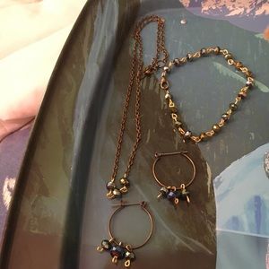 Beautiful faceted jewelry set!