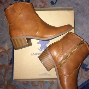 Brand new oak booties *PRICE FIRM*