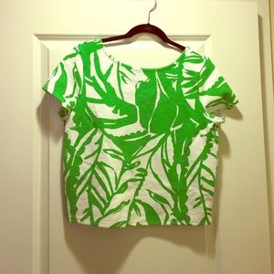 NWOT Lilly for Target: Crop Top in Boom Boom