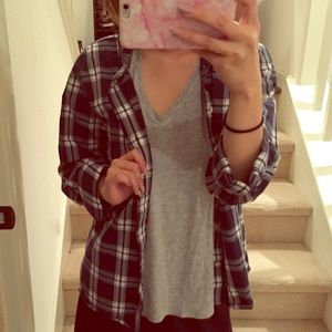 Abercrombie & fitch boyfriends flannel