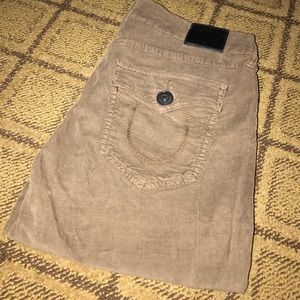 Corduroy True Religion Pants Size 28
