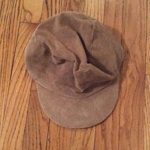 Perry Ellis Tan Suede Hat