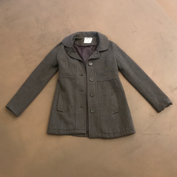 Dark gray Pea coat!