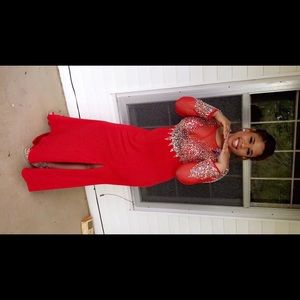 Prom dress worn once ..