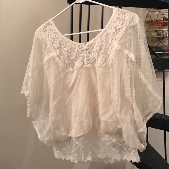 Free people lace blouse