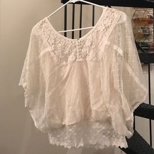 Free people lace blouse