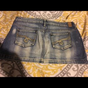 Jean Mini Skirt
