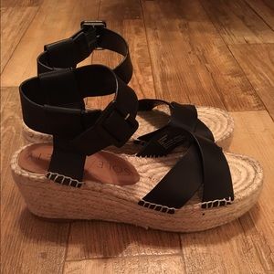 Sole society size 8 espadrilles worn 2-3 times