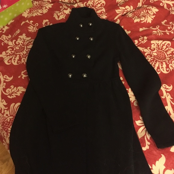 Super warm Black babydoll sweater from Macy's