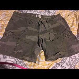 Camo Long Shorts
