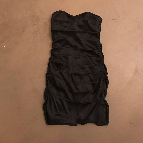 Mini black dress