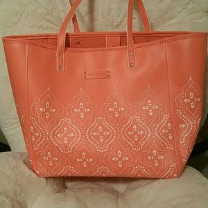 Coral Vera Bradley Tote