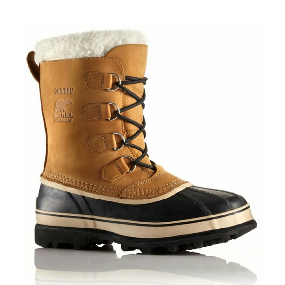 Sorel boots. Caribou boots.
