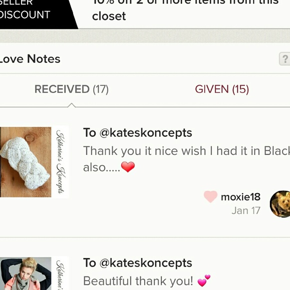 Just in!! Oatmeal Rhinestone Braided Headband - Picture 4 of 4