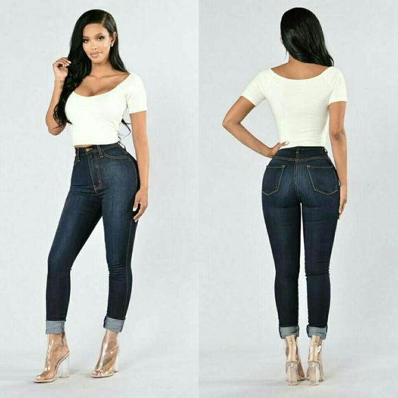 Fashion Nova Denim - Classic High Waist Skinny Jeans