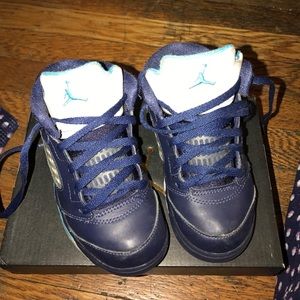Toddler JORDAN RETRO 5's size 9
