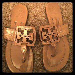 Tory Burch "Miller" tan sandal