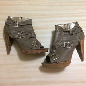 Charlotte Russe heeled booties