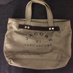 Olive Marc By Marc Jacobs tote, slight wear