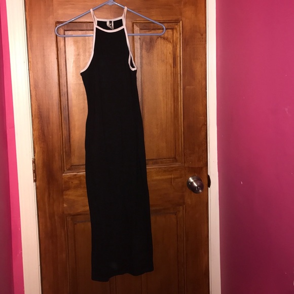 Midi black dress