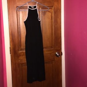 Midi black dress