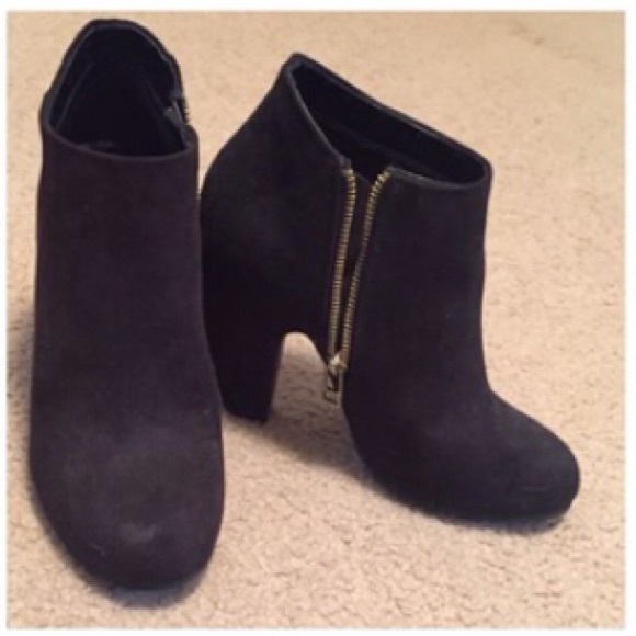 Black Bootie Heels