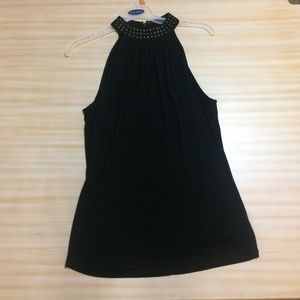 Michael Kors black halter top