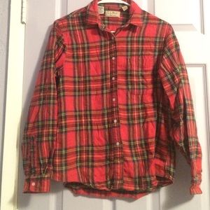 Vintage LL Bean flannel