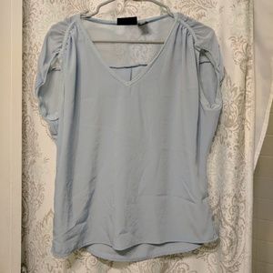 Sheer Blue Top