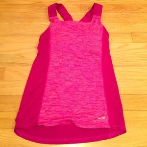 Champion Magenta Built in Bra Workout Tank