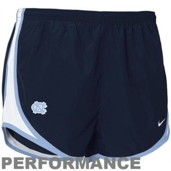 xs north carolina tar heels nike tempo shorts