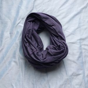 American Apparel Purple Infinity Scarf