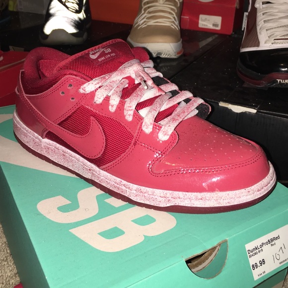 Nike sb low...Red splatter custom