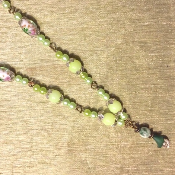 NWT Cloisonné Beaded Necklace - Picture 2 of 5