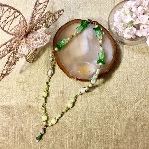 NWT Cloisonné Beaded Necklace - Picture 4 of 5