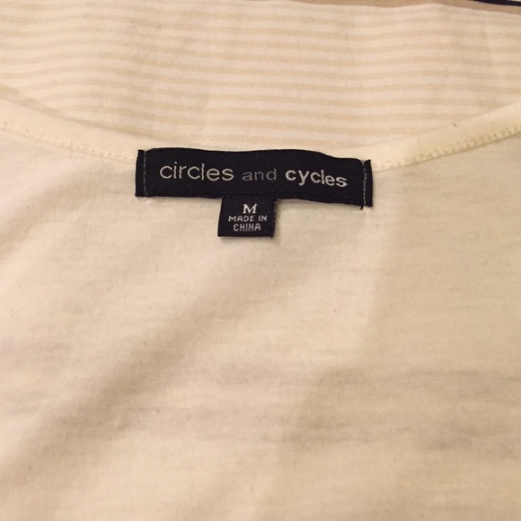 Cream sparkle tank top in M. - Picture 2 of 2